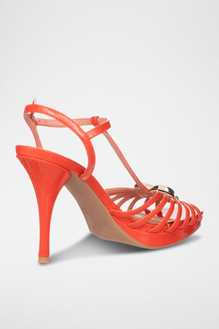 Sandalias de tacón - Rosa