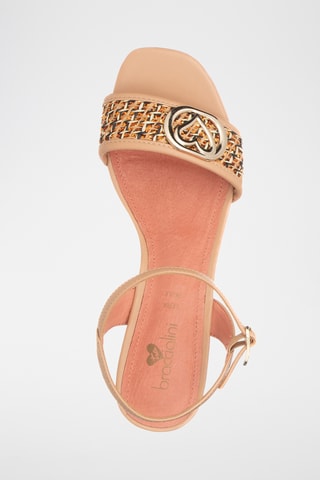 Sandalias de tacón - Dorado