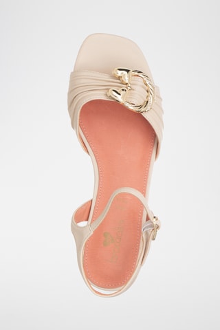 Sandalias de tacón - Beige
