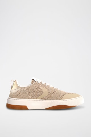 Zapatillas - Blanco y beige