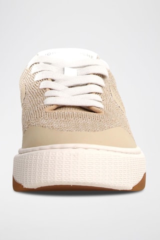 Zapatillas - Blanco y beige