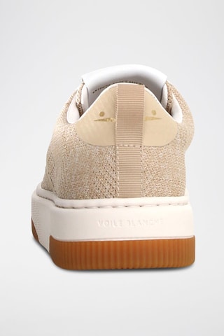 Zapatillas - Blanco y beige