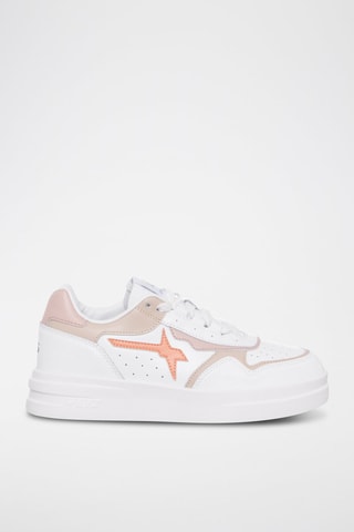 Zapatillas de piel bovina - Blanco