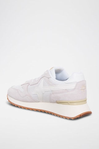 Zapatillas de nobuk - Blanco