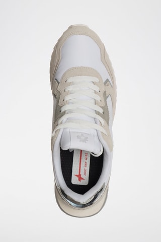 Zapatillas - Blanco y plateado