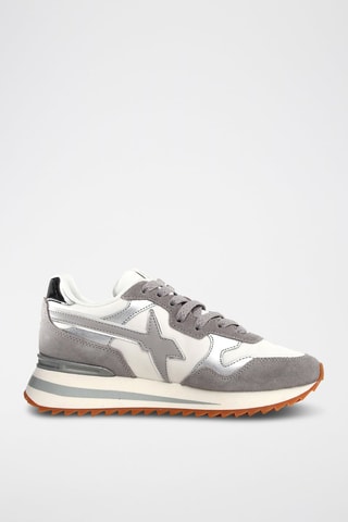 Nubuck Sneakers - Grijs