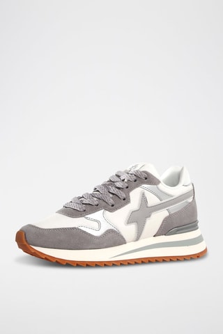 Nubuck Sneakers - Grijs