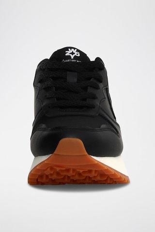 Platform Sneakers - Zwart