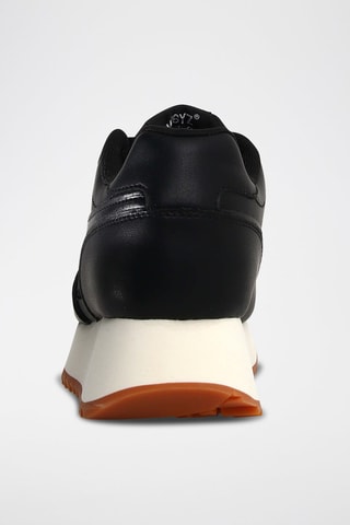 Platform Sneakers - Zwart