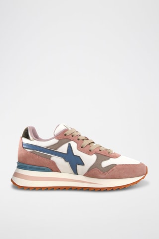 Nubuck Sneakers - Roze