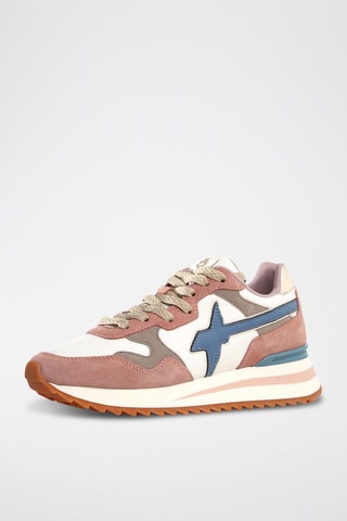 Nubuck Sneakers - Roze