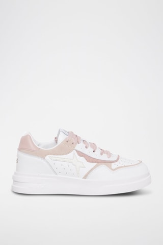 Zapatillas de piel - Blanco