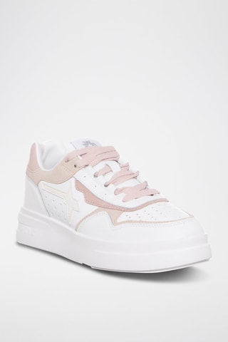 Zapatillas de piel - Blanco