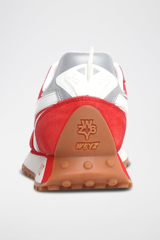 Zapatillas - Blanco y rojo