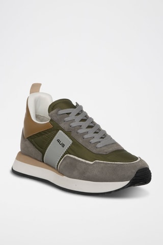 Zapatillas Sean - Verde y gris