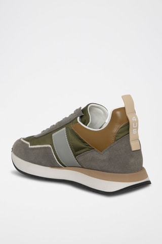 Zapatillas Sean - Verde y gris