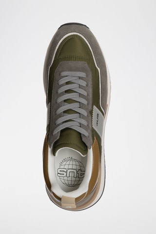 Zapatillas Sean - Verde y gris