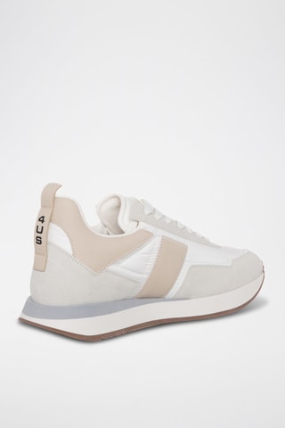 Zapatillas Sean - Blanco y rosa