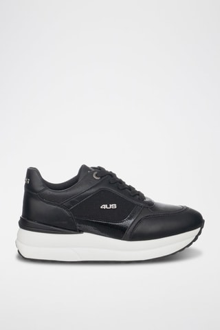 Zapatillas con plataforma - Blanco