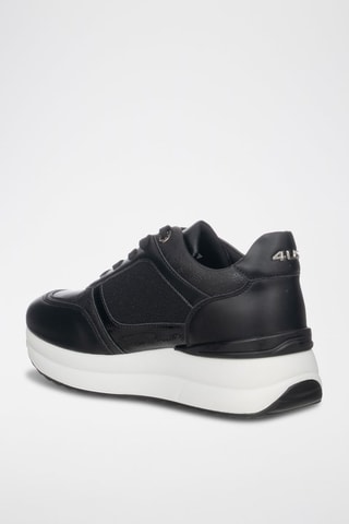Zapatillas con plataforma - Blanco