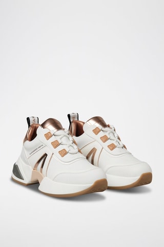 Zapatillas de piel - Blanco