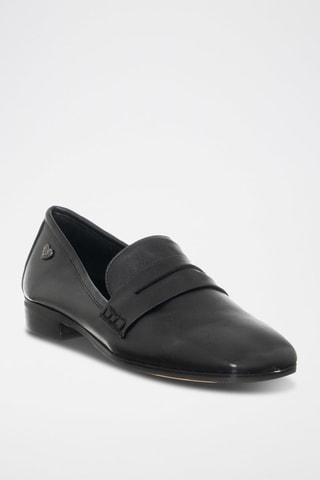 Mocasines - Negro y plateado