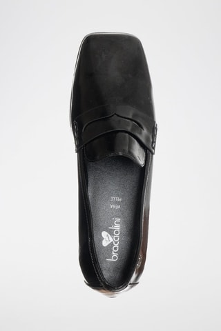 Mocasines con brillo - Negro