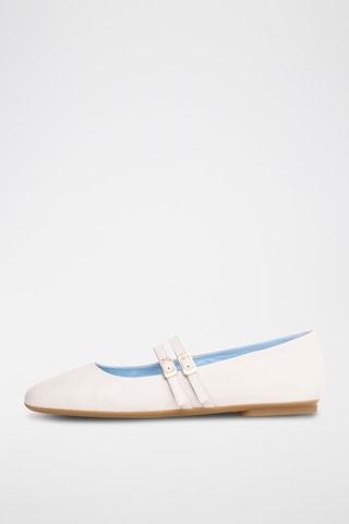 Babies de piel napa - Blanco