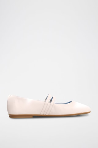 Babies de piel napa - Blanco