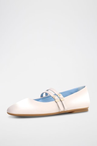 Babies de piel napa - Blanco