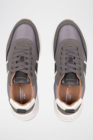 Zapatillas Dover - Blanco y gris