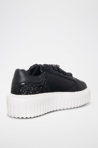 Zapatillas con plataforma - Negro