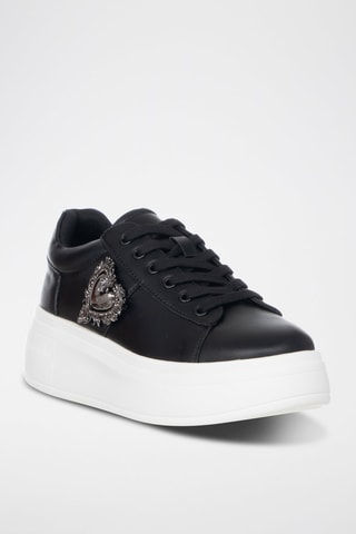 Zapatillas con plataforma - Negro