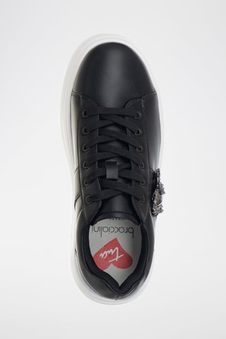Zapatillas con plataforma - Negro
