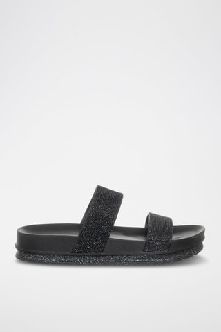 Sandalias con plataforma - Laura Biagiotti - Negro