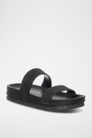 Sandalias con plataforma - Laura Biagiotti - Negro
