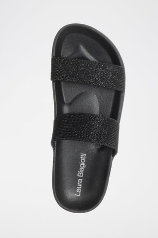Sandalias con plataforma - Laura Biagiotti - Negro