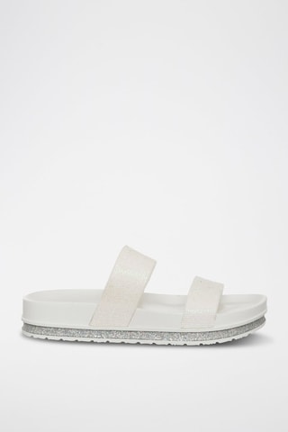 Sandalias con plataforma - Laura Biagiotti - Blanco