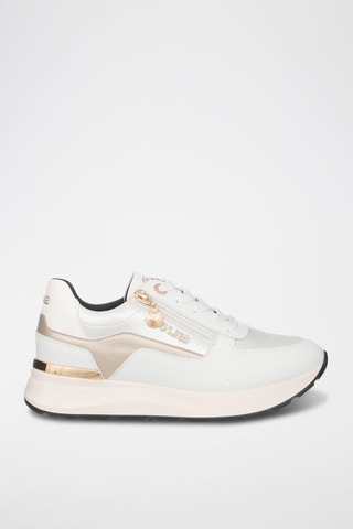 Zapatillas con plataforma - Blanco