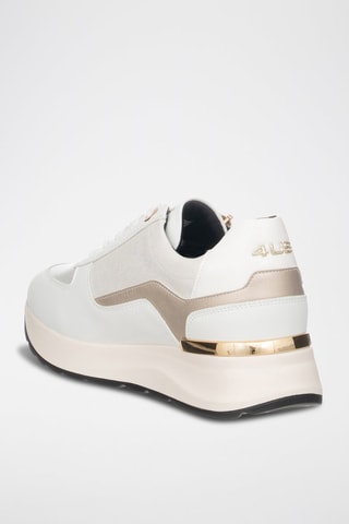 Zapatillas con plataforma - Blanco