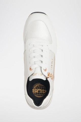 Zapatillas con plataforma - Blanco