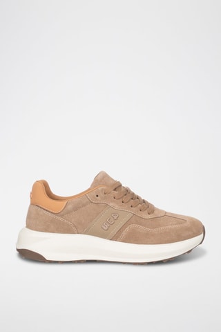 Zapatillas de piel - Camel