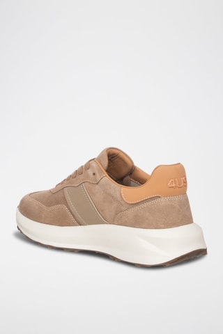 Zapatillas de piel - Camel
