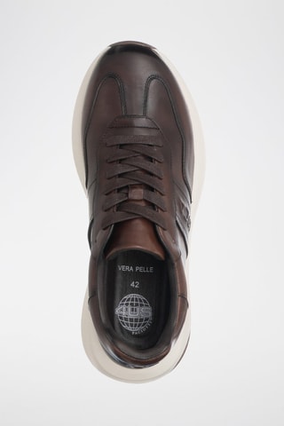 Zapatillas de piel - Negro