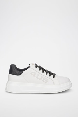 Zapatillas con plataforma - Negro