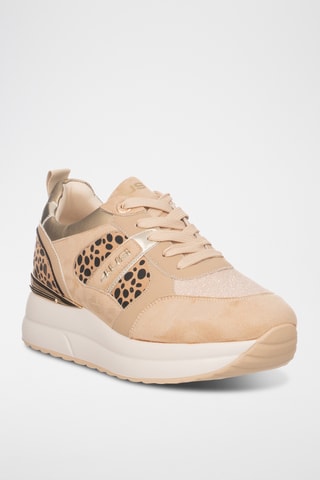 Zapatillas con plataforma - Camel