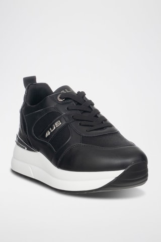 Zapatillas con plataforma - Blanco