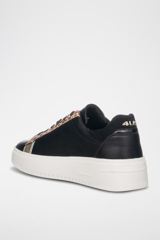 Zapatillas con plataforma - Negro