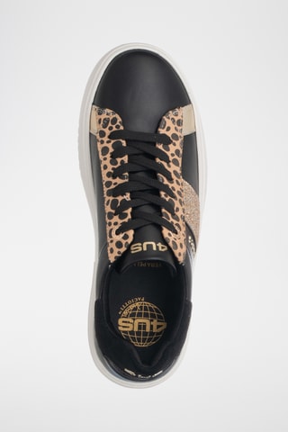 Zapatillas con plataforma - Negro