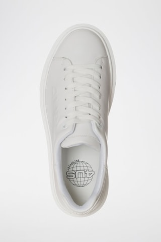 Zapatillas de piel - Blanco